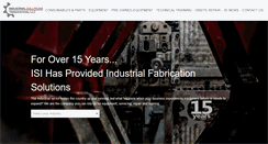 Desktop Screenshot of industrialsolutions-llc.com